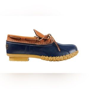LLBean Rubber Mocs in Navy